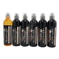 World Famous Tattoo Ink 5 Stage Shading Ink Set - Mavis Bush Tattoo Supplies