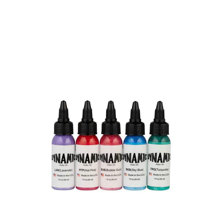 Dynamic Tattoo Ink Candy 1oz Colour Set