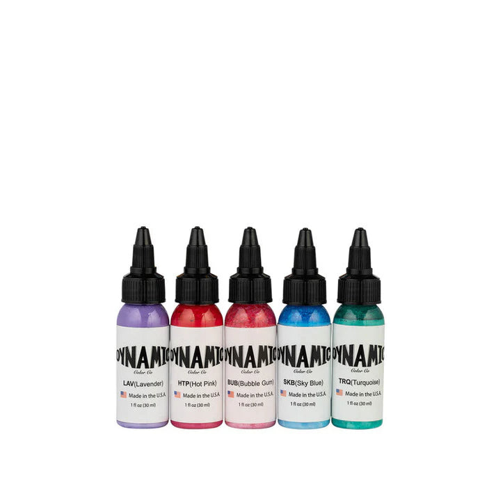 Dynamic Tattoo Ink Candy 1oz Colour Set