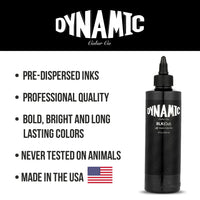 Dynamic Blackout Ink BLK(Out) - Mavis Bush Tattoo Supplies