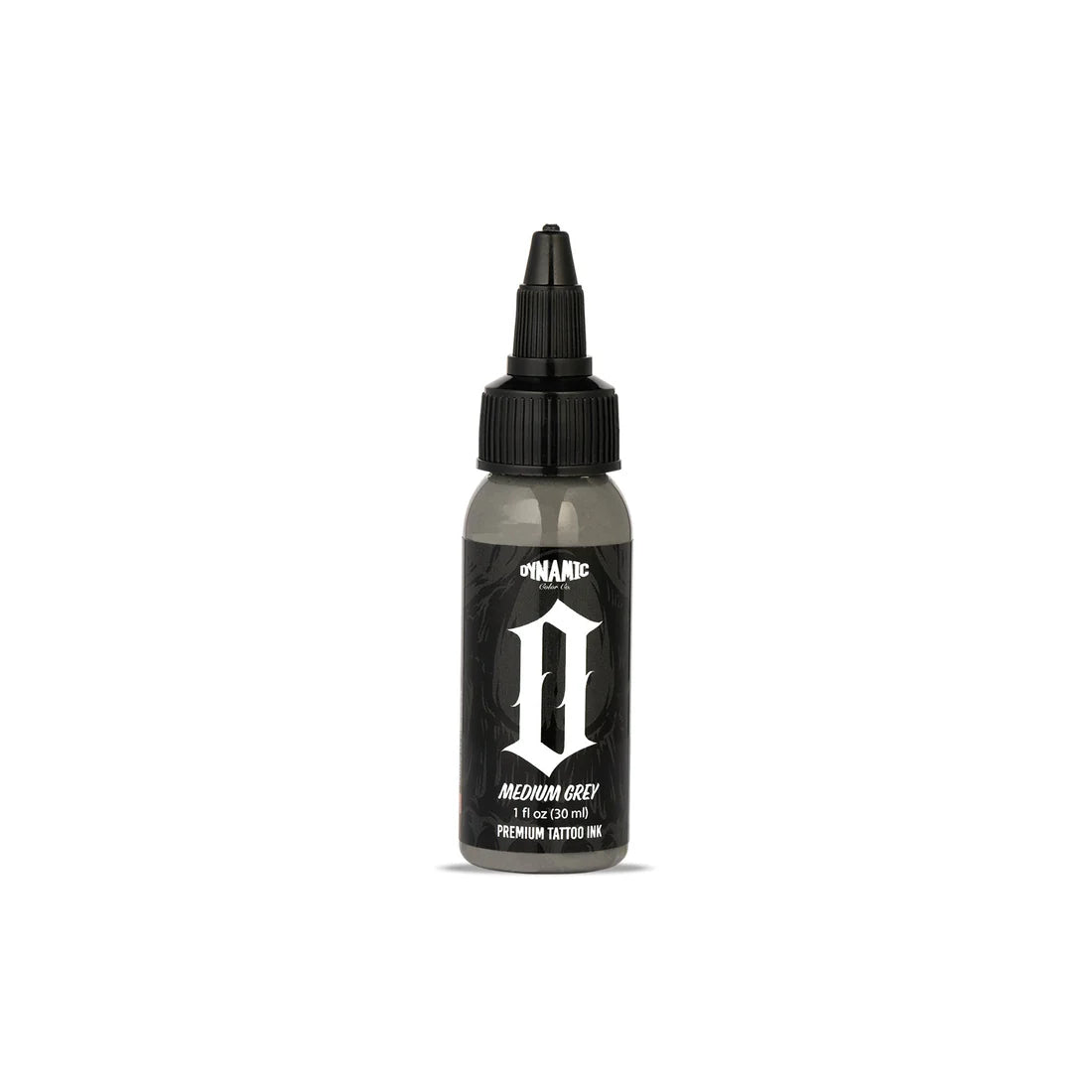 Dynamic smoke opaque medium grey -great for realistic styles - Mavis Bush Tattoo Supplies