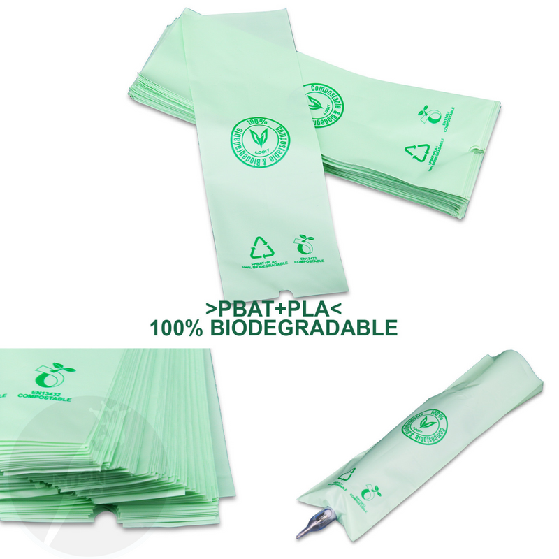 Eco- Friendly  Pen Machine and Grip bags 60x180mm 100pcs/box