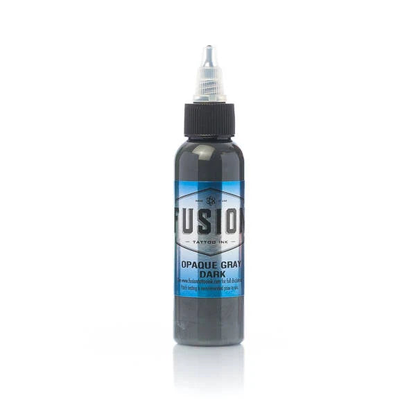 Fusion Opaque Gray Dark - Mavis Bush Tattoo Supplies
