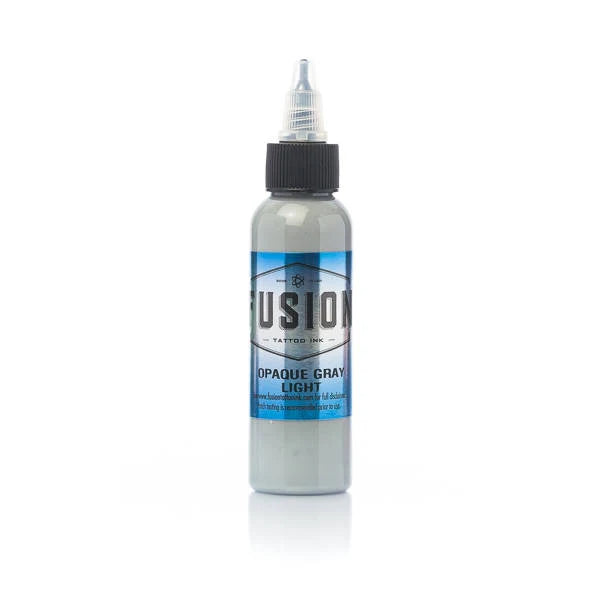 Fusion Opaque Gray Light - Mavis Bush Tattoo Supplies