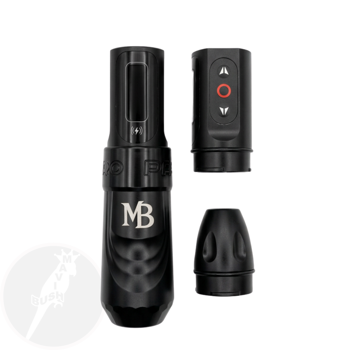 MB017 wireless tattoo machine with 4.0mm stroke and brushless motor ,direct drive system - Mavis Bush Tattoo Supplies Australia
