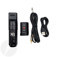MB018 wireless tattoo machine with adjustable 2.3 to 4.5mm stroke -Mavis Bush Tattoo Supplies