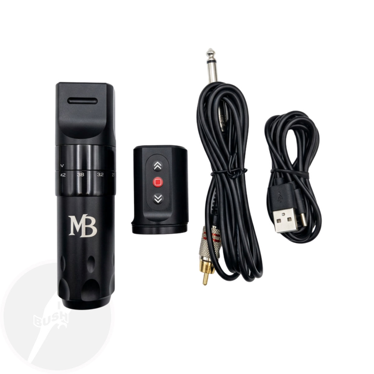 MB018 wireless tattoo machine with adjustable 2.3 to 4.5mm stroke -Mavis Bush Tattoo Supplies
