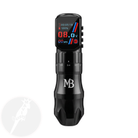 MB120 wireless tattoo machine with adjustable stroke and dot shading function - Mavis Bush Tattoo Supplies
