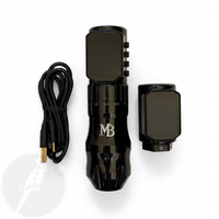 MB120 wireless tattoo machine with adjustable stroke and dot shading function - Mavis Bush Tattoo Supplies