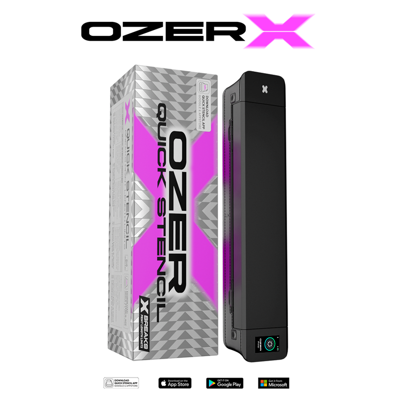 OZER X Quick Stencil Wireless Tattoo Stencil Printer- Mavis Bush Tattoo Supplies