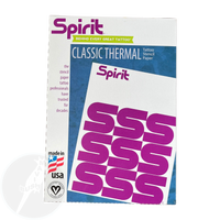 Spirit Classic Thermal Tattoo Transfer Paper 8" X 11" - 100 Sheets - Mavis Bush Tattoo Supplies