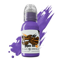 World Famous Primary #1 Galaxy Purple Ink 1oz (30ml) - Mavis Bush Tattoo Supplies