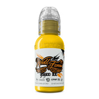 World Famous Great Wall Yellow 1oz(30ml) - Mavis Bush Tattoo Supplies