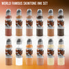 World Famous Skintone Ink Set 1oz - Mavis Bush Tattoo Supplies