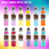 World Famous Pastel Ink Set #2 1oz - Mavis Bush Tattoo Supplies