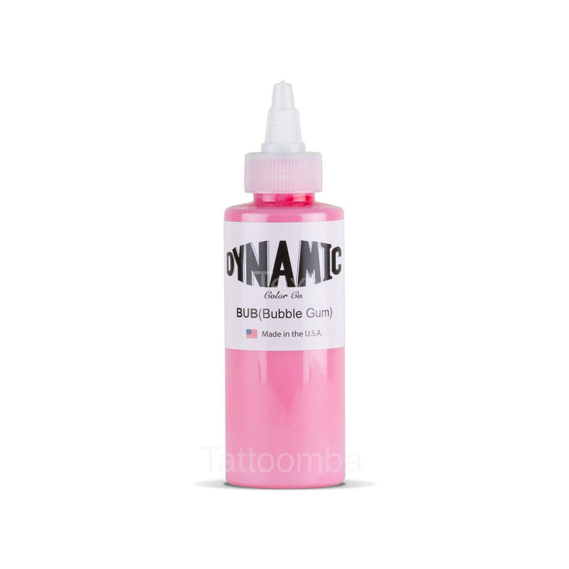 Dynamic Bubble Gum Pink Tattoo Ink 4oz(120ml) Clearance - Mavis Bush Tattoo Supplies