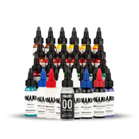 Dynamic Master Collection Tattoo Ink 31 Colour Set 1oz - Mavis Bush Tattoo Supplies