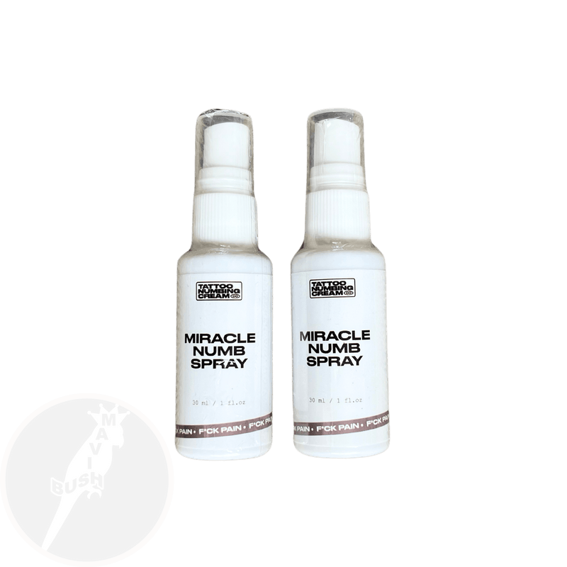 Miracle Numb Spray - Mavis Bush Tattoo Supplies