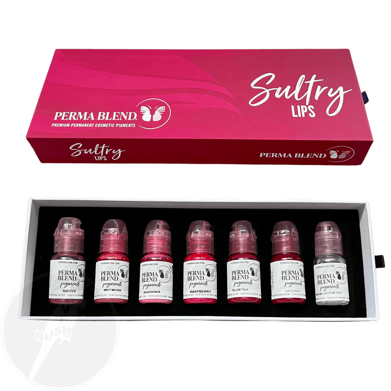 Perma Blend - Sultry Lip Box Set - Mavis Bush Tattoo Supplies