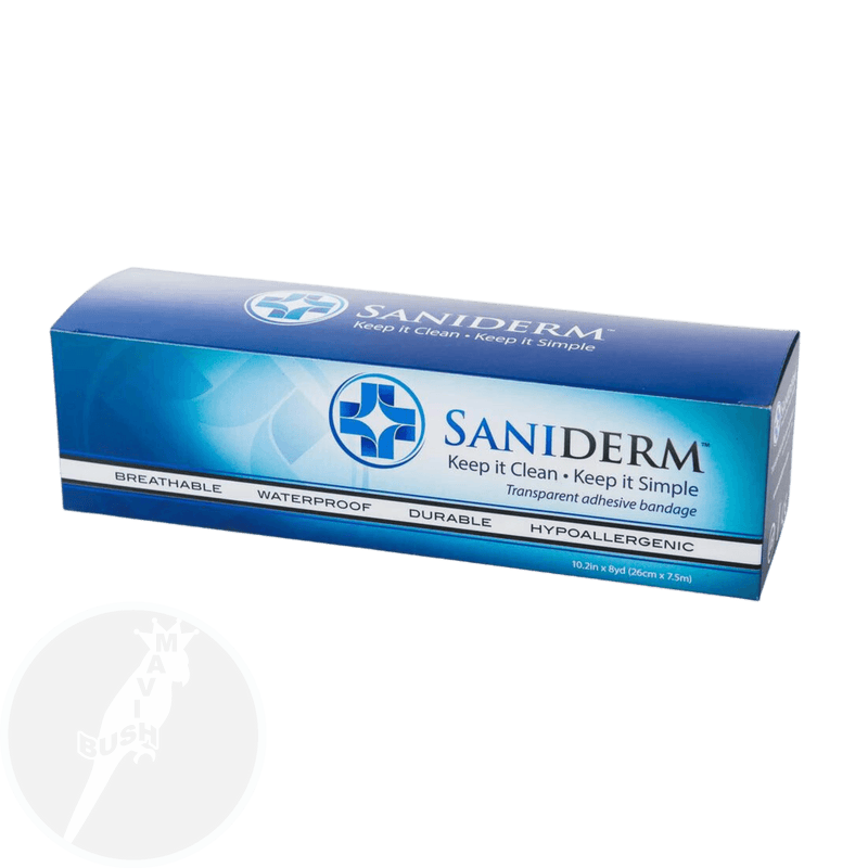 Saniderm Professional Tattoo Aftercare Bandage 10.2” x 8 yard (26cm x 7.5m) - Mavis Bush Tattoo Supplies