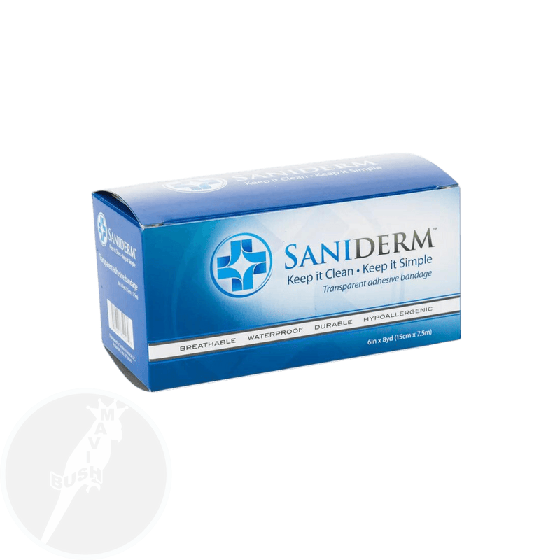 Saniderm Professional Tattoo Aftercare Bandage 10.2” x 8 yard (26cm x 7.5m) - Mavis Bush Tattoo Supplies