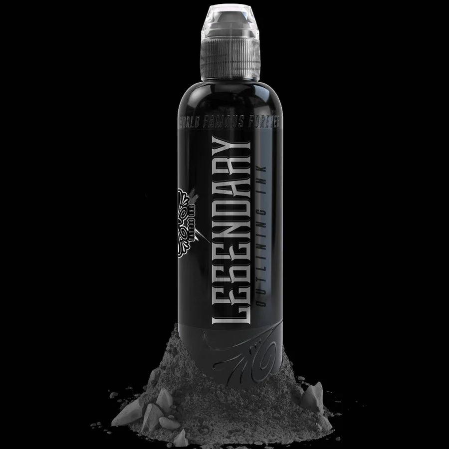 World Famous - LEGENDARY OUTLINING BLACK 8OZ - Mavis Bush Tattoo Supplies
