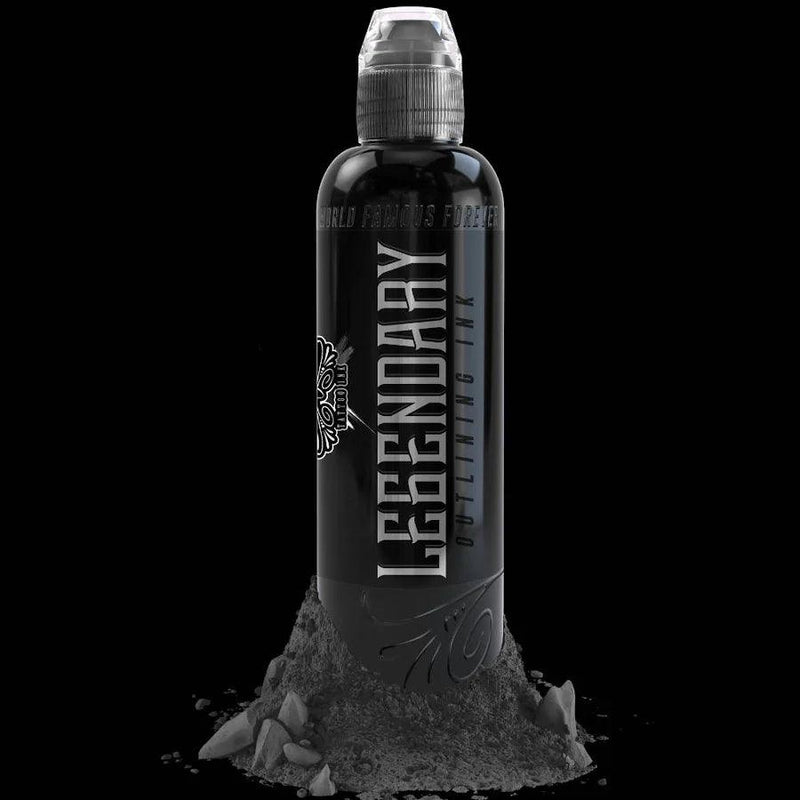 World Famous - LEGENDARY OUTLINING BLACK 8OZ - Mavis Bush Tattoo Supplies