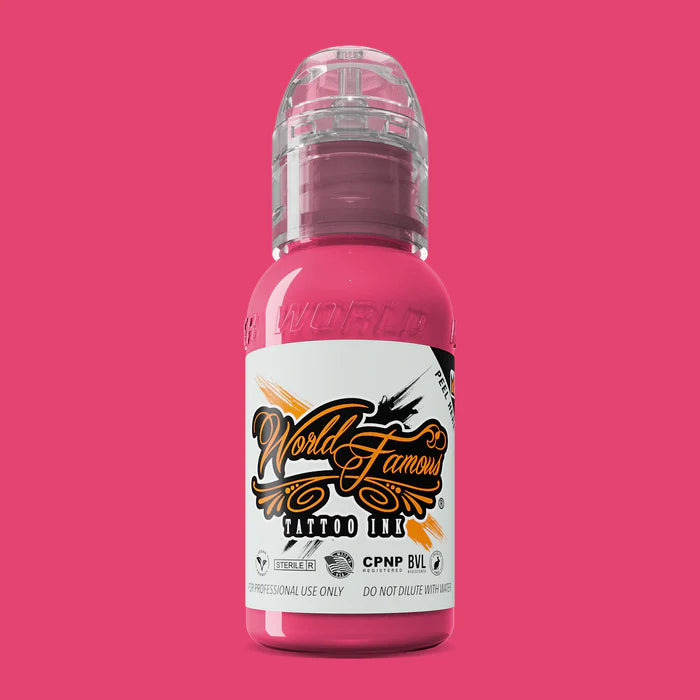 World Famous Bali Pink 1oz (30ml) - Mavis Bush Tattoo Supplies