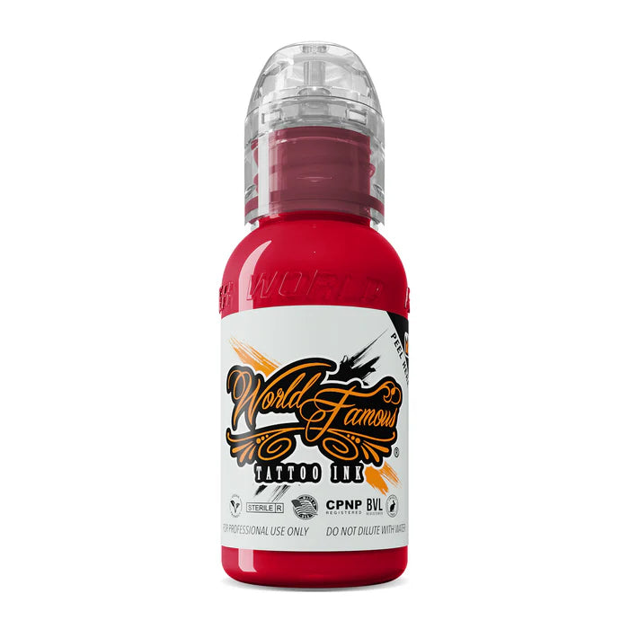 World Famous - Pastel United Ink Red 1oz(30ml)