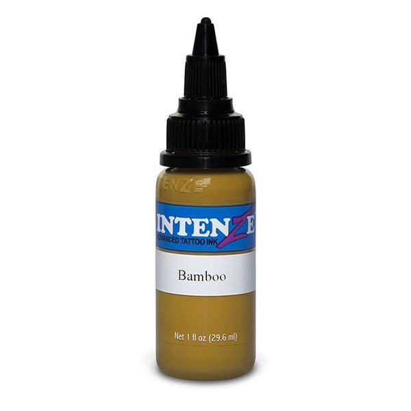 Intenze bamboo tattoo ink color brown yellow