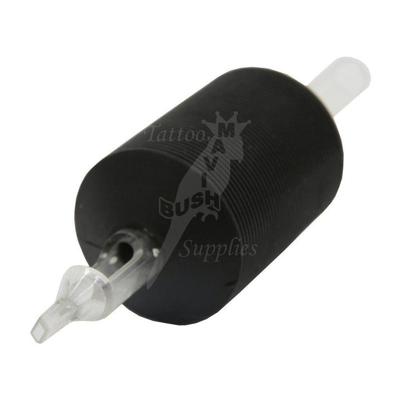 Disposable Tube with Rubber Grip DT05-1" Diamond Tip (20pcs) - Mavis Bush Tattoo Supplies