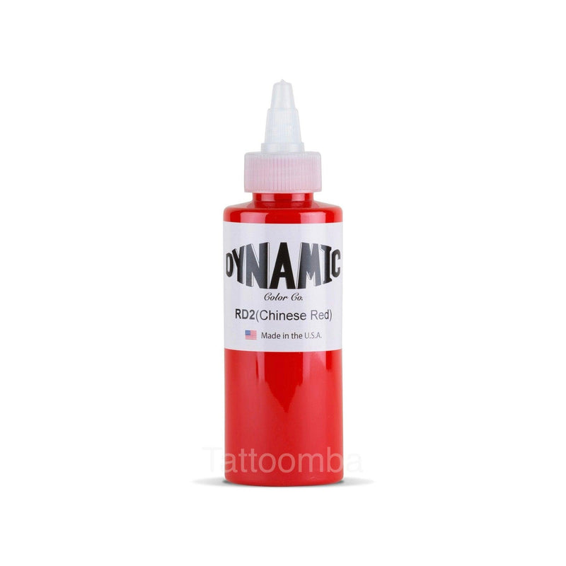 Dynamic Chinese Red Tattoo Ink 1oz(30ml) - Mavis Bush Tattoo Supplies