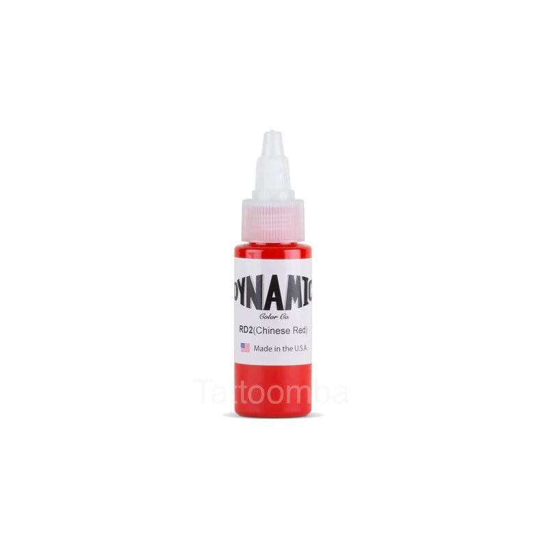 Dynamic Chinese Red Tattoo Ink 1oz(30ml) - Mavis Bush Tattoo Supplies