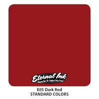 Eternal Dark Red 2oz (60ml) - Mavis Bush Tattoo Supplies