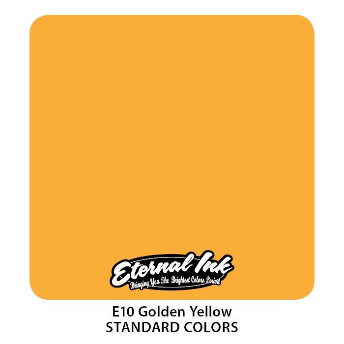 Eternal Golden Yellow 2oz (60ml) - Mavis Bush Tattoo Supplies
