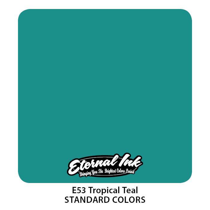 Eternal Tropical Teal 2oz (60ml) - Mavis Bush Tattoo Supplies