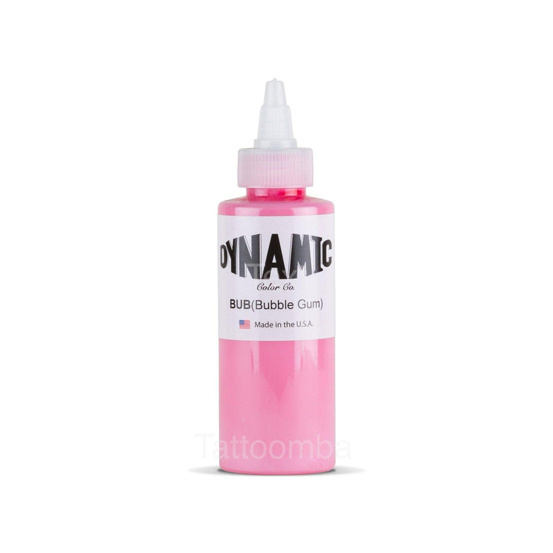 Dynamic Bubble Gum Pink Tattoo Ink 4oz (120ml) - Mavis Bush Tattoo Supplies
