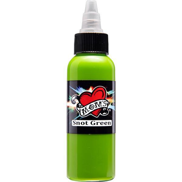 Inks MOMs Millennium Snot Green 2oz (60ml) - Mavis Bush Tattoo Supplies