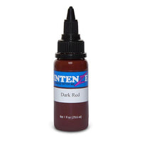 Intenze Tattoo Ink - Dark Red 1oz(30ml) - Mavis Bush Tattoo Supplies