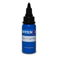 Intenze Tattoo Ink - Mario's Light Blue 1oz(30ml) - Mavis Bush Tattoo Supplies