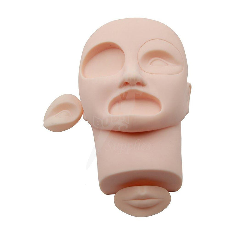 Mannequin Head with Removable Parts - Mavis Bush Tattoo Supplies