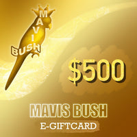 Mavis Bush e-Gift Card $500, only can be purchased online, birthday cards,Chirstmas cards