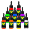 Inks MOMs Millennium 9 colour Nuclear Kit 1oz (30ml) - Mavis Bush Tattoo Supplies