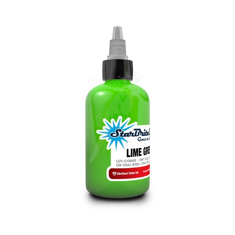 Tattoo Ink StarBrite Lime Green - Mavis Bush Tattoo Supplies