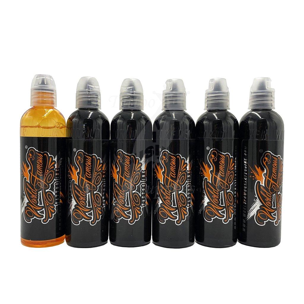 World Famous Tattoo Ink 5 Stage Shading Ink Set – Mavis Bush